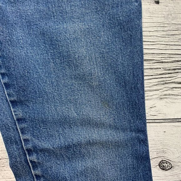 Wrangler Cowboy Cut Bootcut Blue Denim Jeans - Picture 6 of 11